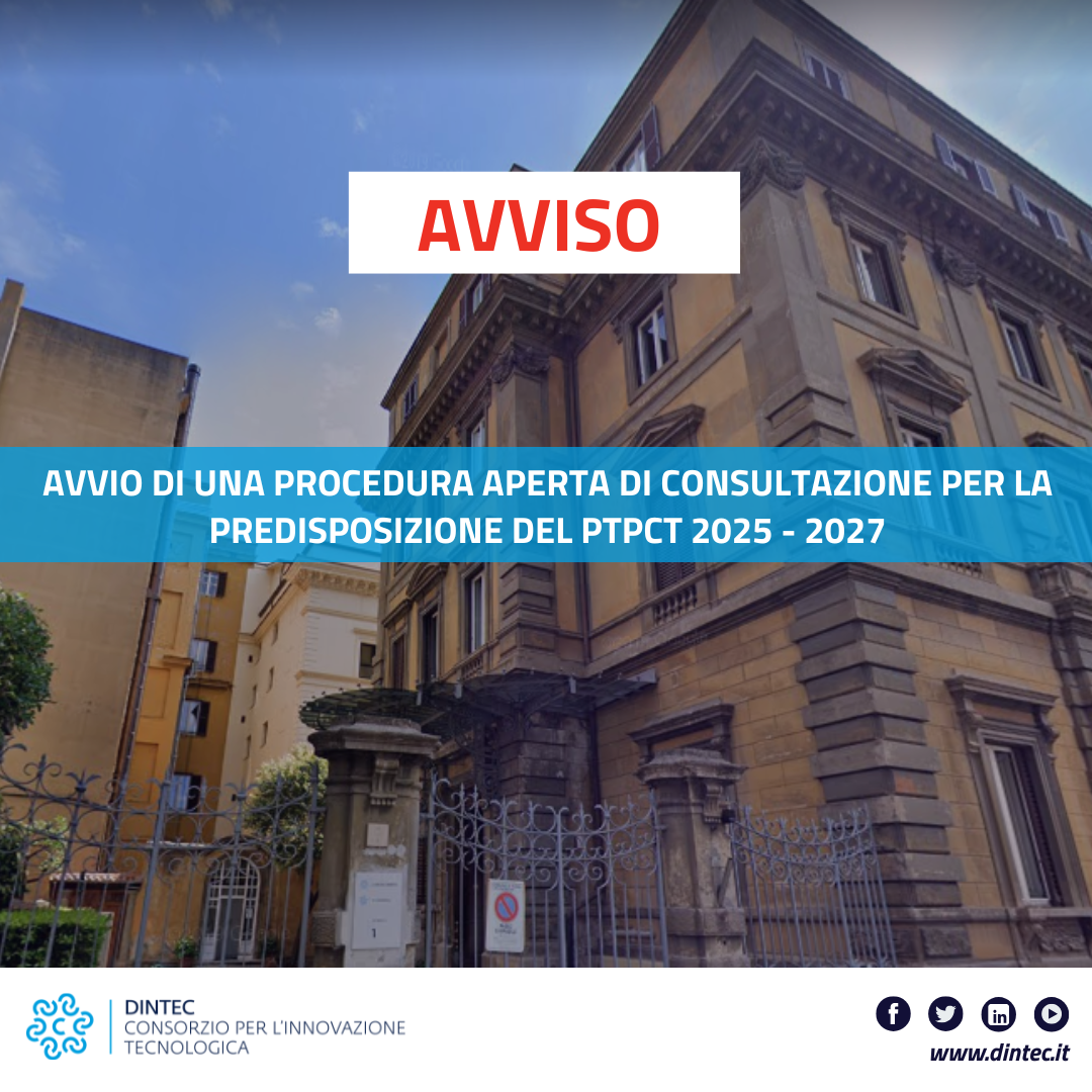 AVVISO PROCEDURA DI CONSULTAZIONE 